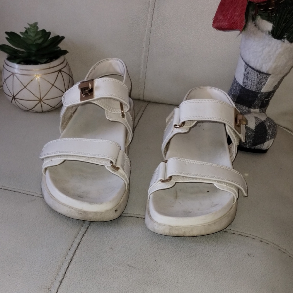 a new day White Women's Sandals